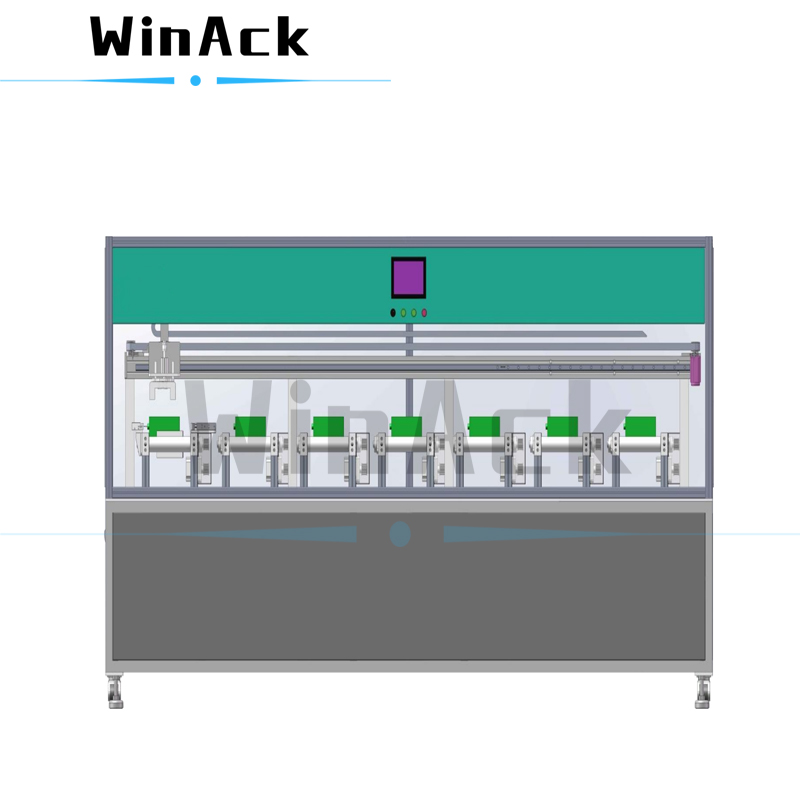 Prismatic cell OCV/IR testing and sorting machine