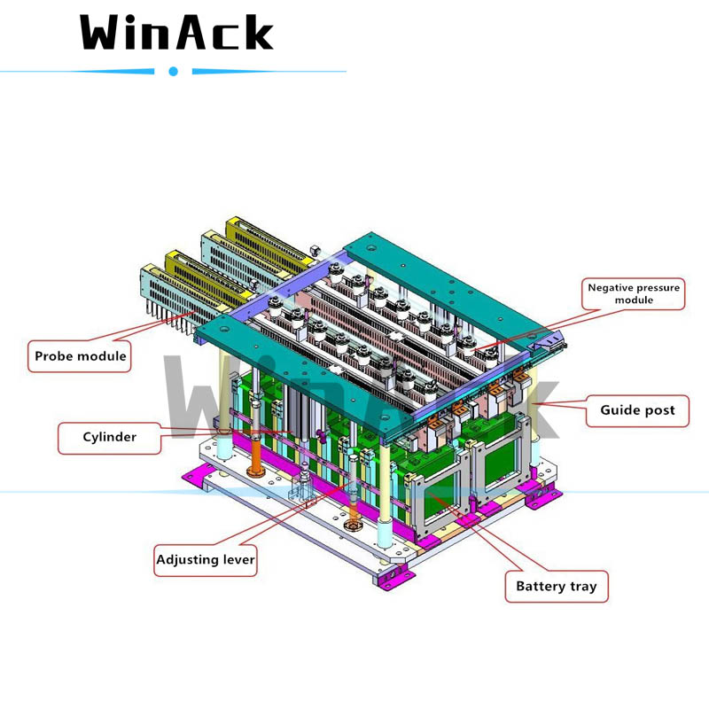 Lithium ion battery SEI formation machine