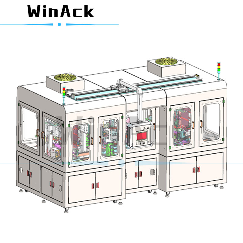 Duplex-station Battery Cell Stacking Machine