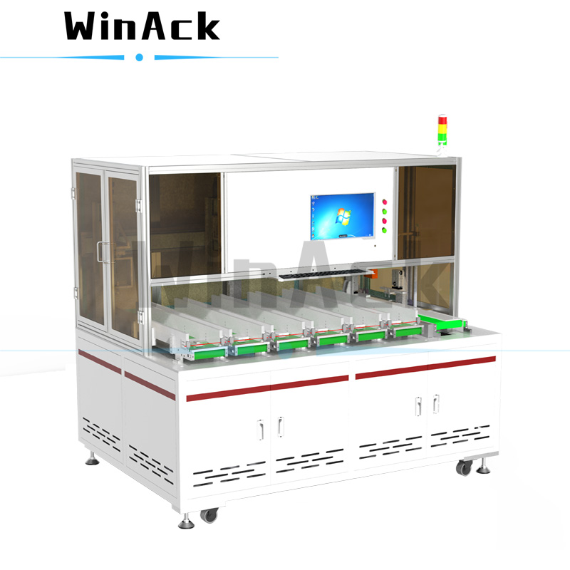 Automatic Pouch Cell Sorting Machine with Battery OCV/ACIR Tester