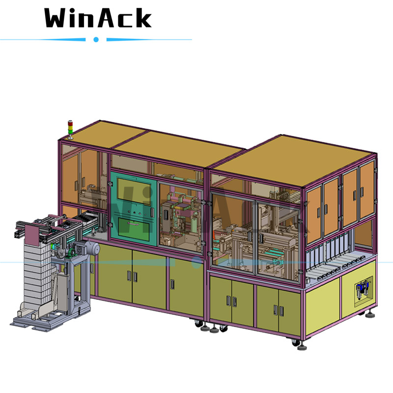 Automatic Battery Sorter Machine with Automatic Battery Insulation Ring Sticker